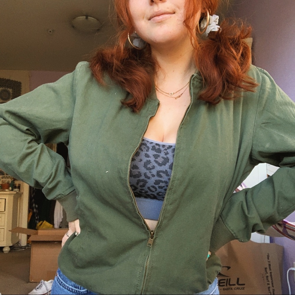 brandy melville bomber jacket